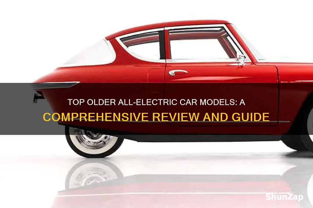 what is the best older all electric car