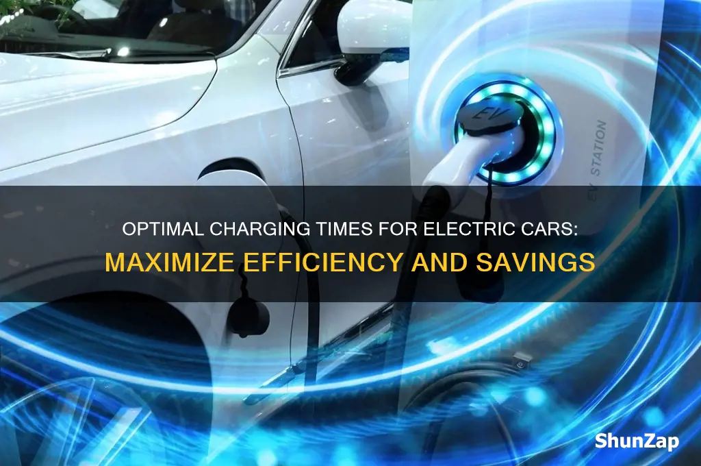what is the best time to charge electric car