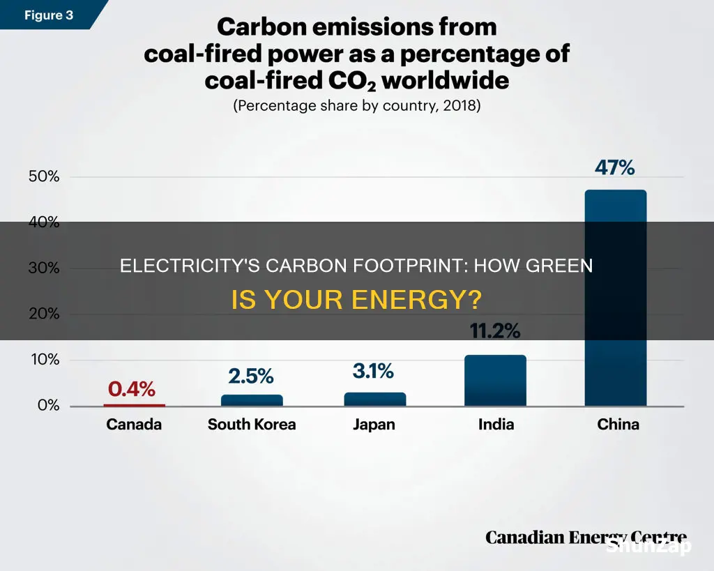 what is the carbon footprint of electricity