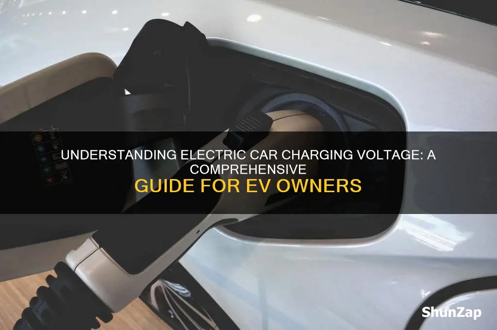 what is the charging voltage for electric cars