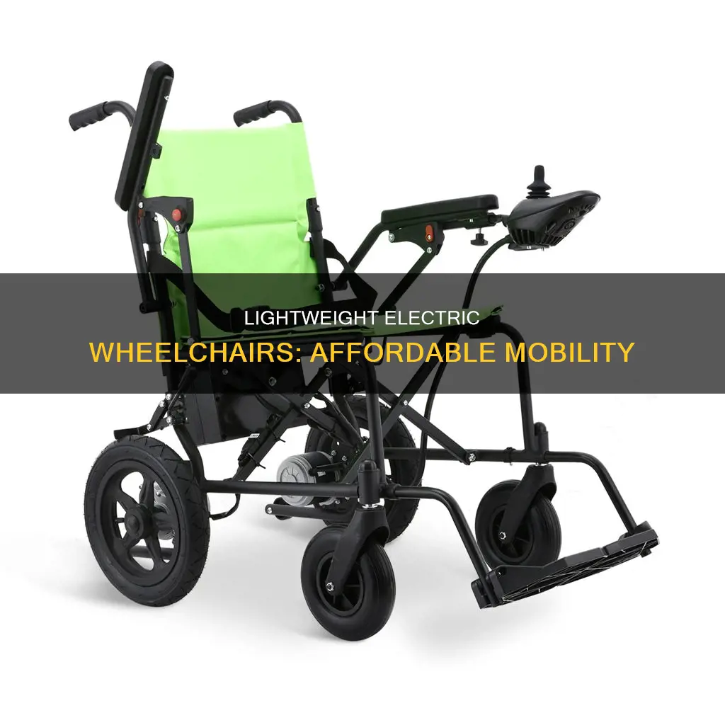 what is the cheap lightweight electric wheelchair