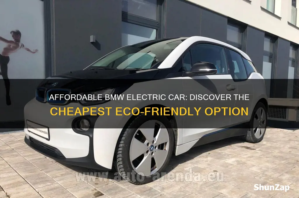 what is the cheapest bmw electric car