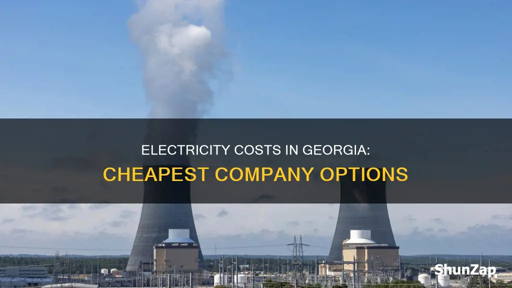 what is the cheapest electric company in georgia