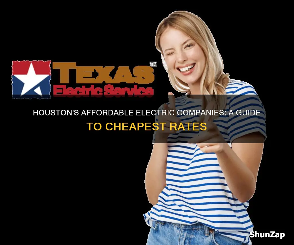 what is the cheapest electric company in houston