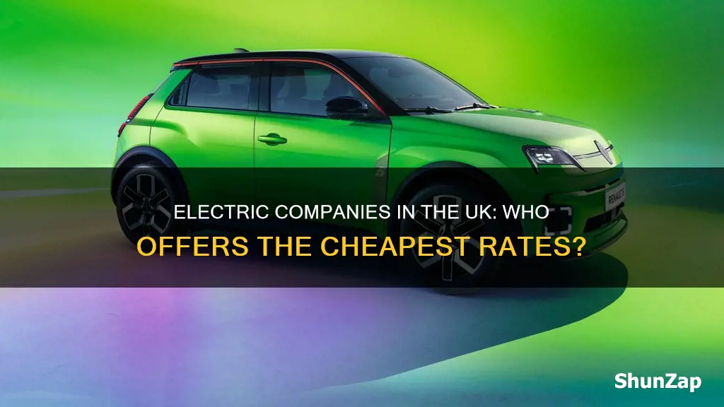 what is the cheapest electric company in uk