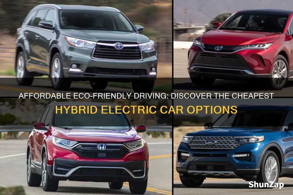 what is the cheapest hybrid electric car