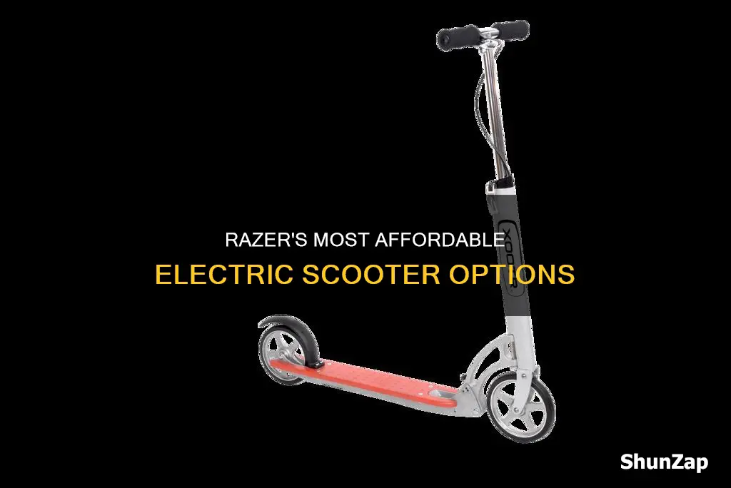 what is the cheapest razer electric scooter