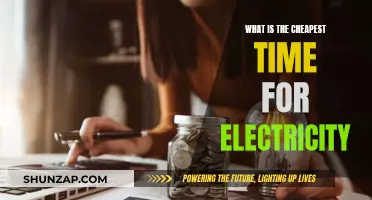 The Best Time for Cheap Electricity