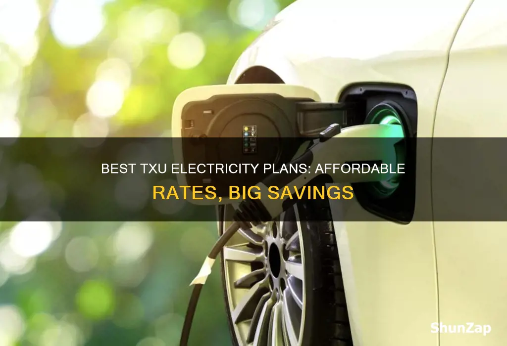 what is the cheapest txu electricity plan