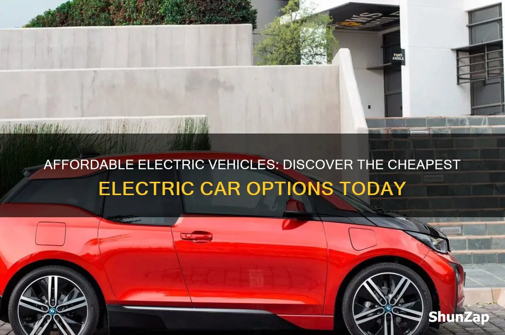 what is the cheepest electric car