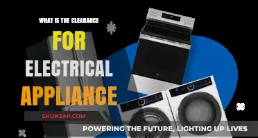 Electrical Appliance Clearance: Safety Standards and Guidelines