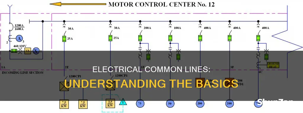 what is the common line in electrical