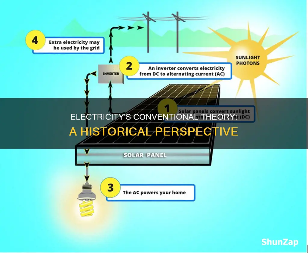 what is the conventional theory of electricity