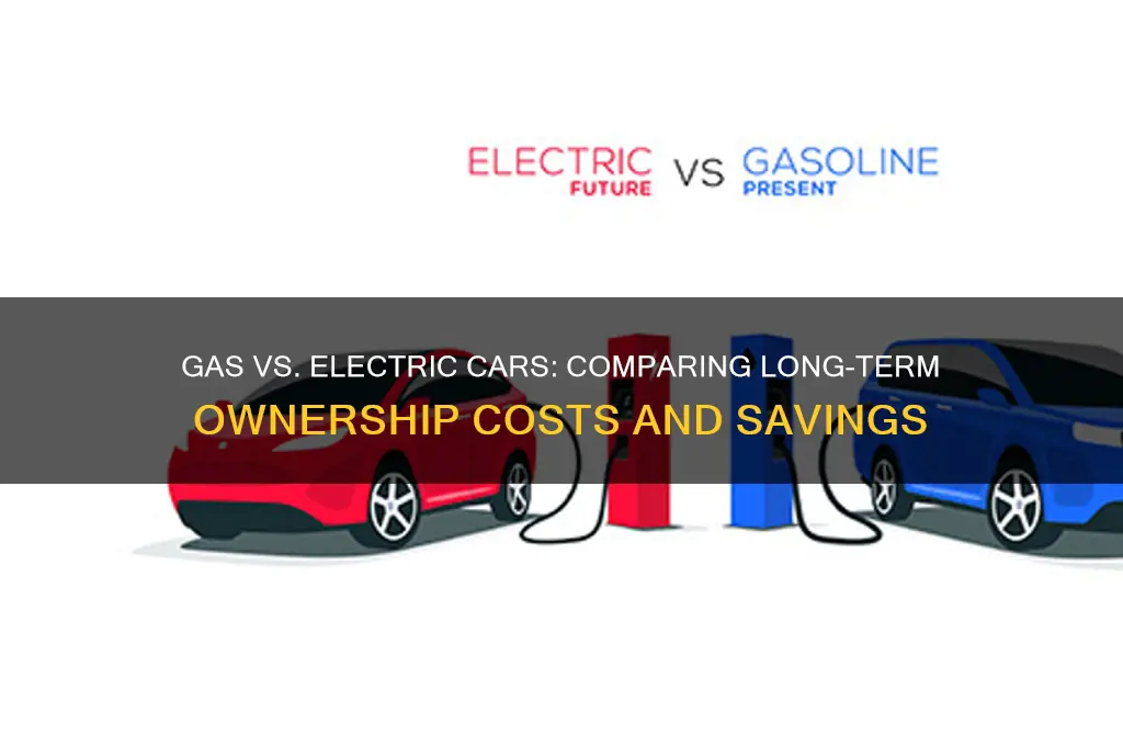 what is the cost difference between gas and electric cars