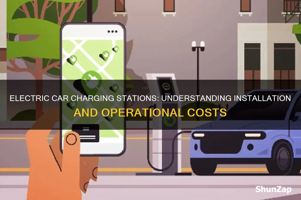 what is the cost for electric car charging stations