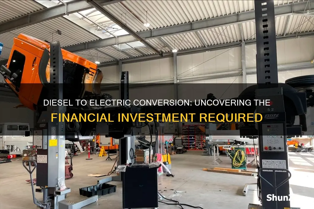 what is the cost of converting diesel car to electric
