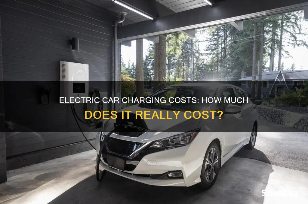 what is the cost of filling up an electric car