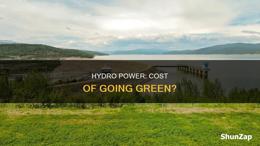 what is the cost of hydro electricity
