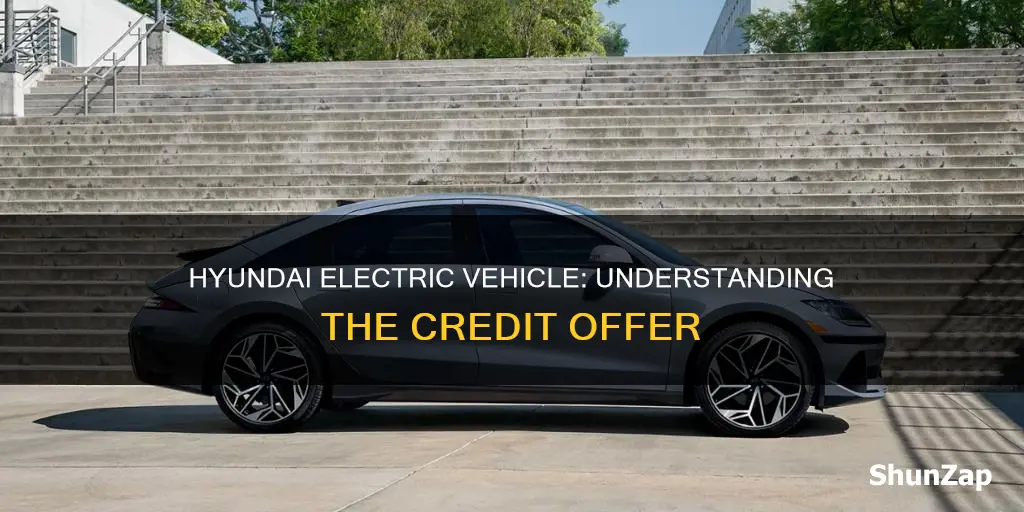 what is the credit for a hyundai electric vehicle