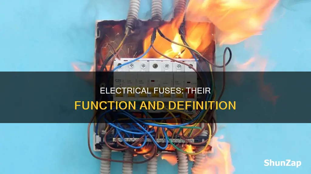 what is the definition of electrical fuse