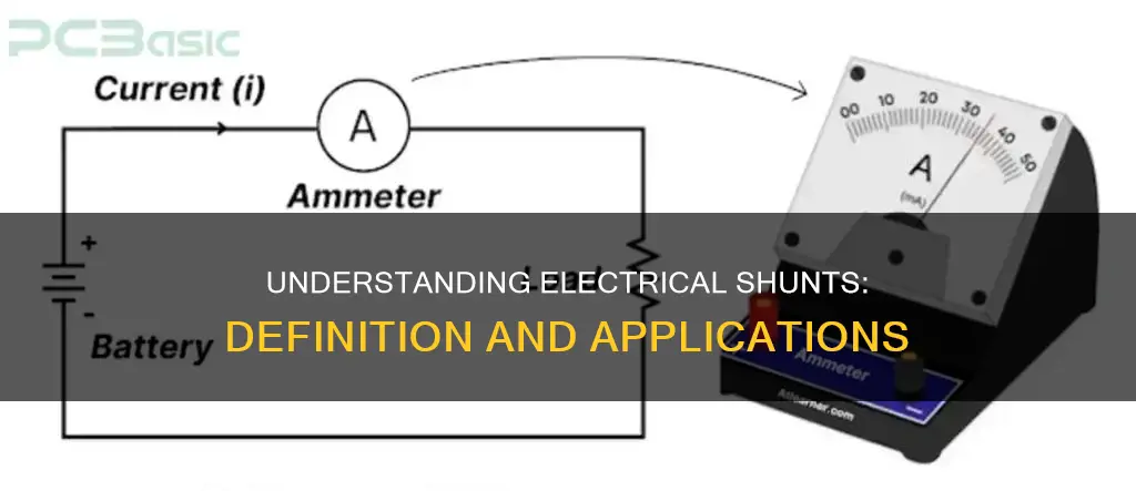 what is the definition of electrical shunt