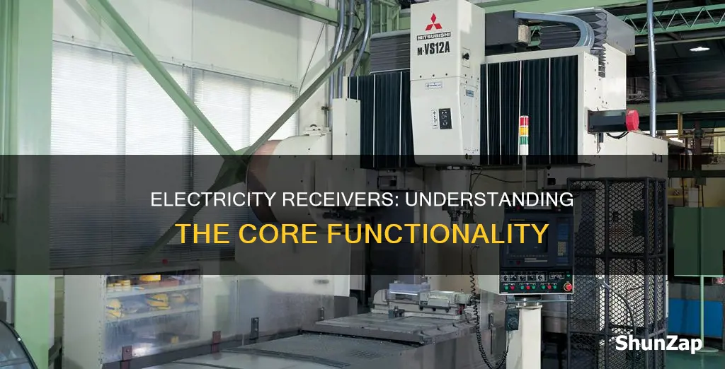 what is the definition of electricity receiver