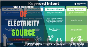 Electricity Sources: Powering Our World