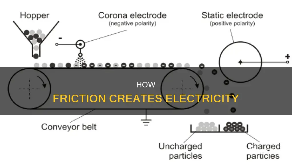 what is the definition of frictional electricity