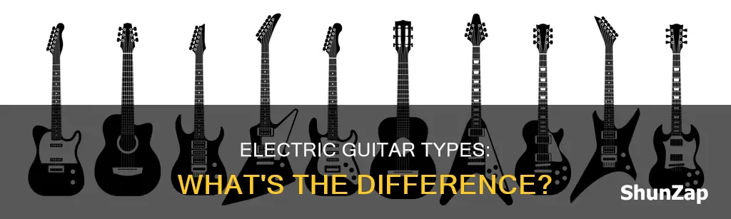 what is the difference between electric guitars