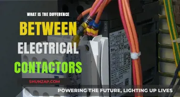 Electrical Contactors: Understanding the Key Differences