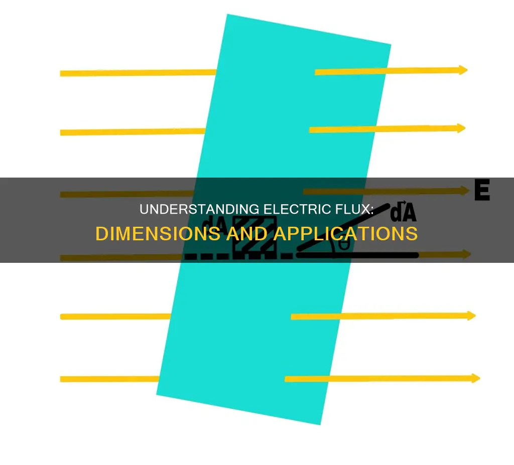 what is the dimension of electric flux