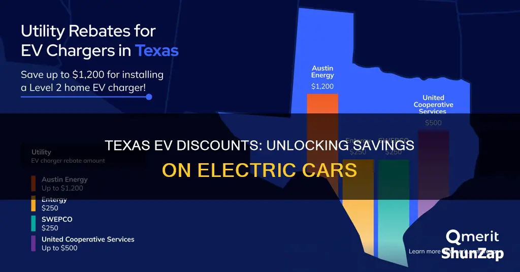 what is the discount on electric vehicles in texaz