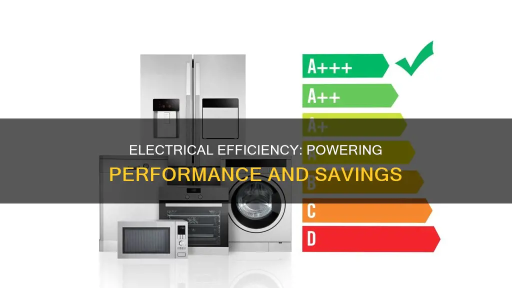 what is the efficiency of electrical apparatus