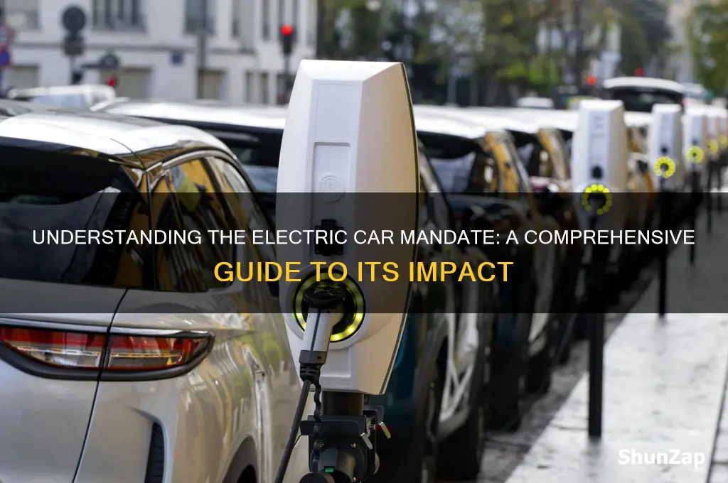 what is the electric car mandate