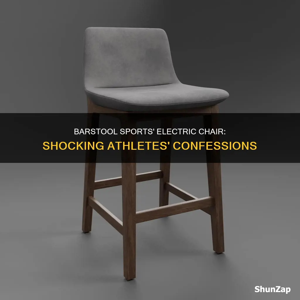 what is the electric chair barstool sports