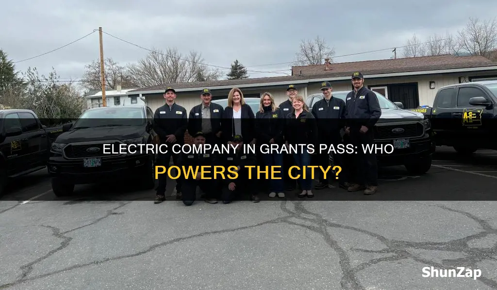 what is the electric company in grants pass or