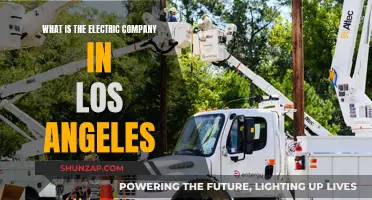 Unveiling LA's Electric Power: Understanding the Company Behind the Switch