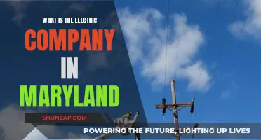Electric Company in Maryland: Who Powers the Old Line State?