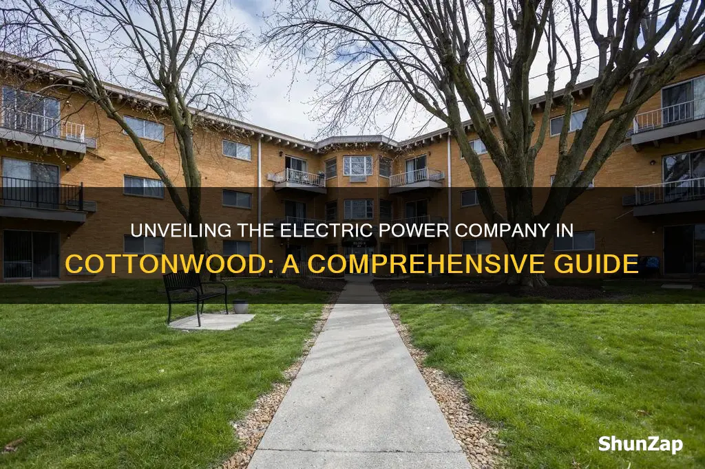 what is the electric company name in cottonwood