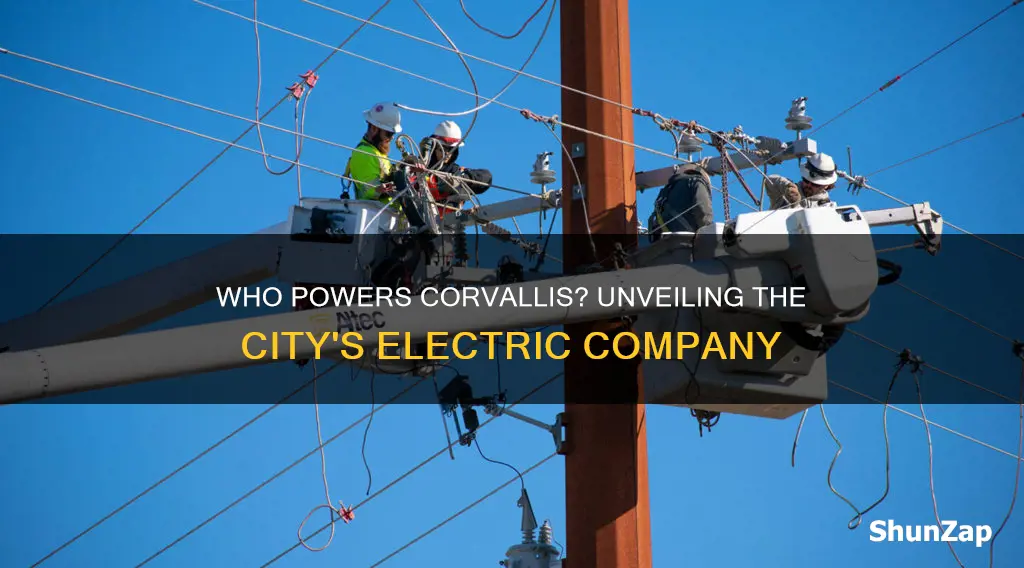what is the electric company of corvallis