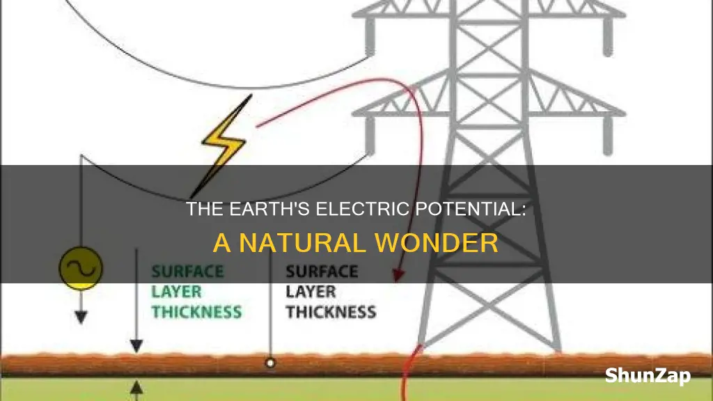 what is the electric potential of earth