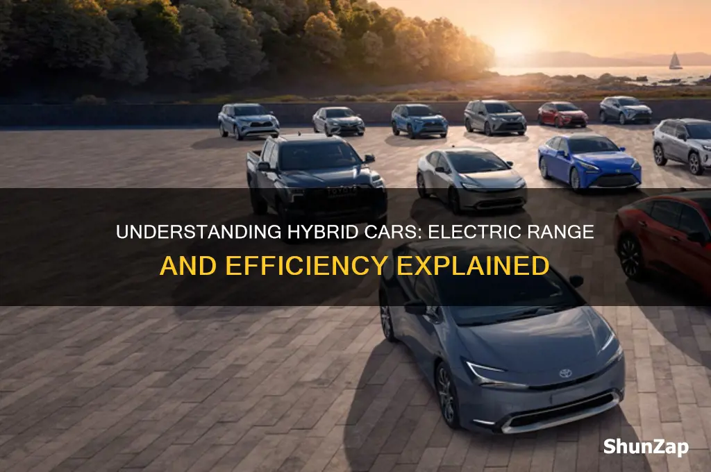 what is the electric range of hybrid cars