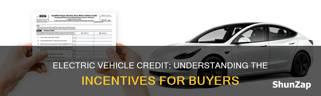 what is the electric vehicle credit