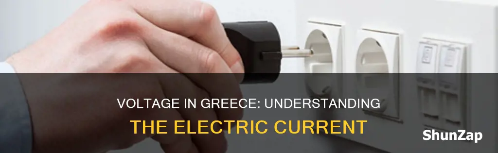 what is the electric voltage in greece