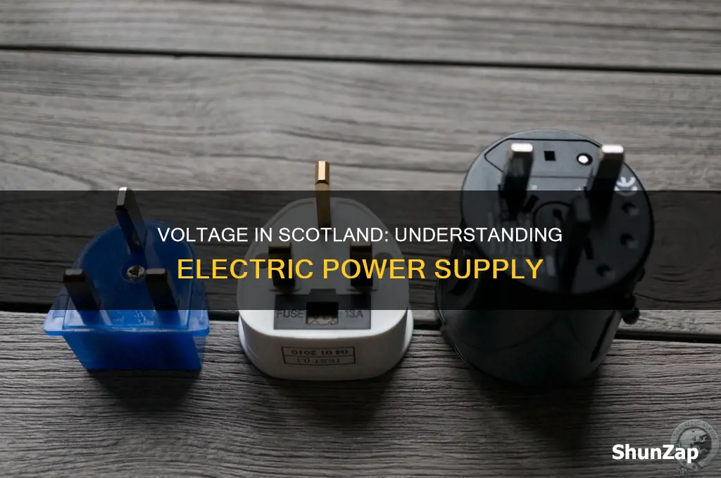 what is the electric voltage in scotland