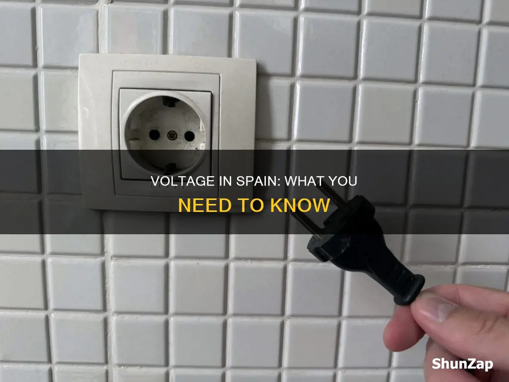 what is the electric voltage in spain
