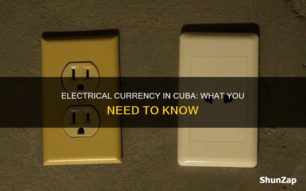 what is the electrical currency in cuba