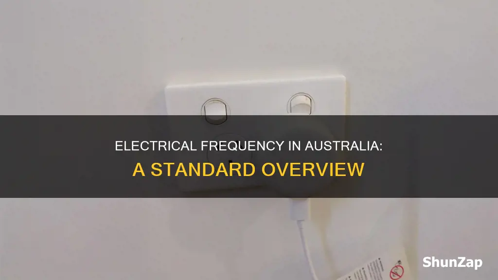 what is the electrical frequency in australia