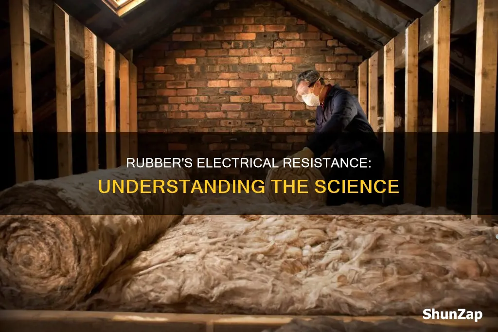what is the electrical resistance of rubber