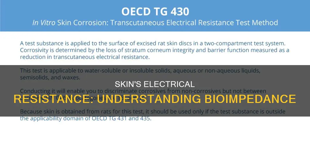 what is the electrical resistance of skin